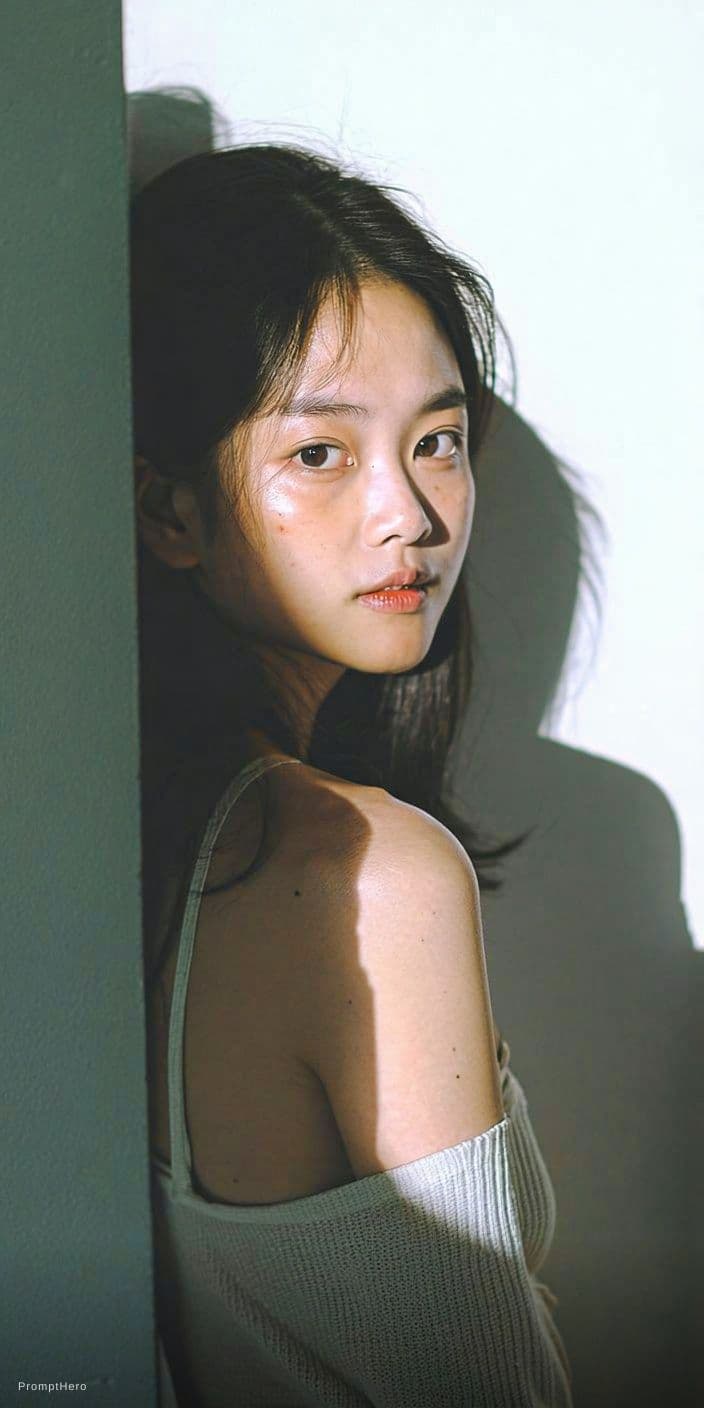 AI generated: A highly detailed, photorealistic, cinematic medium-full shot of a beautiful young Southeast Asian w...