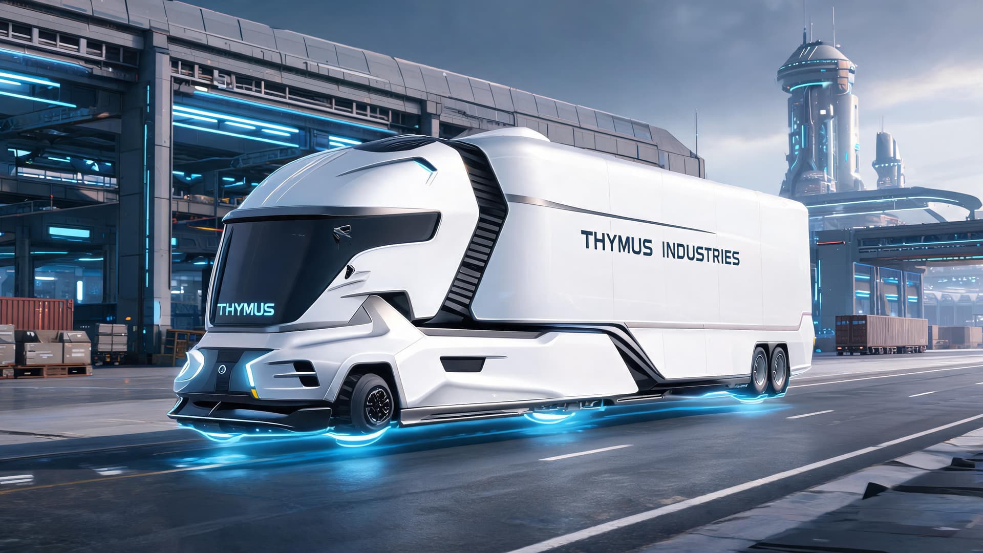 AI generated: ## THYMUS INDUSTRIES

### Heavy Transport Evolution Prompt

Use the supplied reference images only a...
