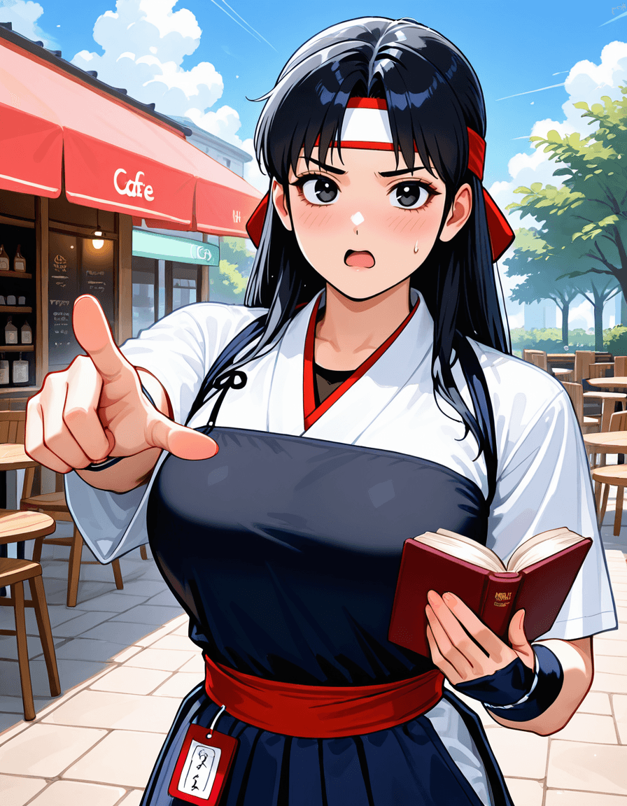 Todoh Kasumi 藤堂香澄 | Art of Fighting3 龍虎の拳外伝