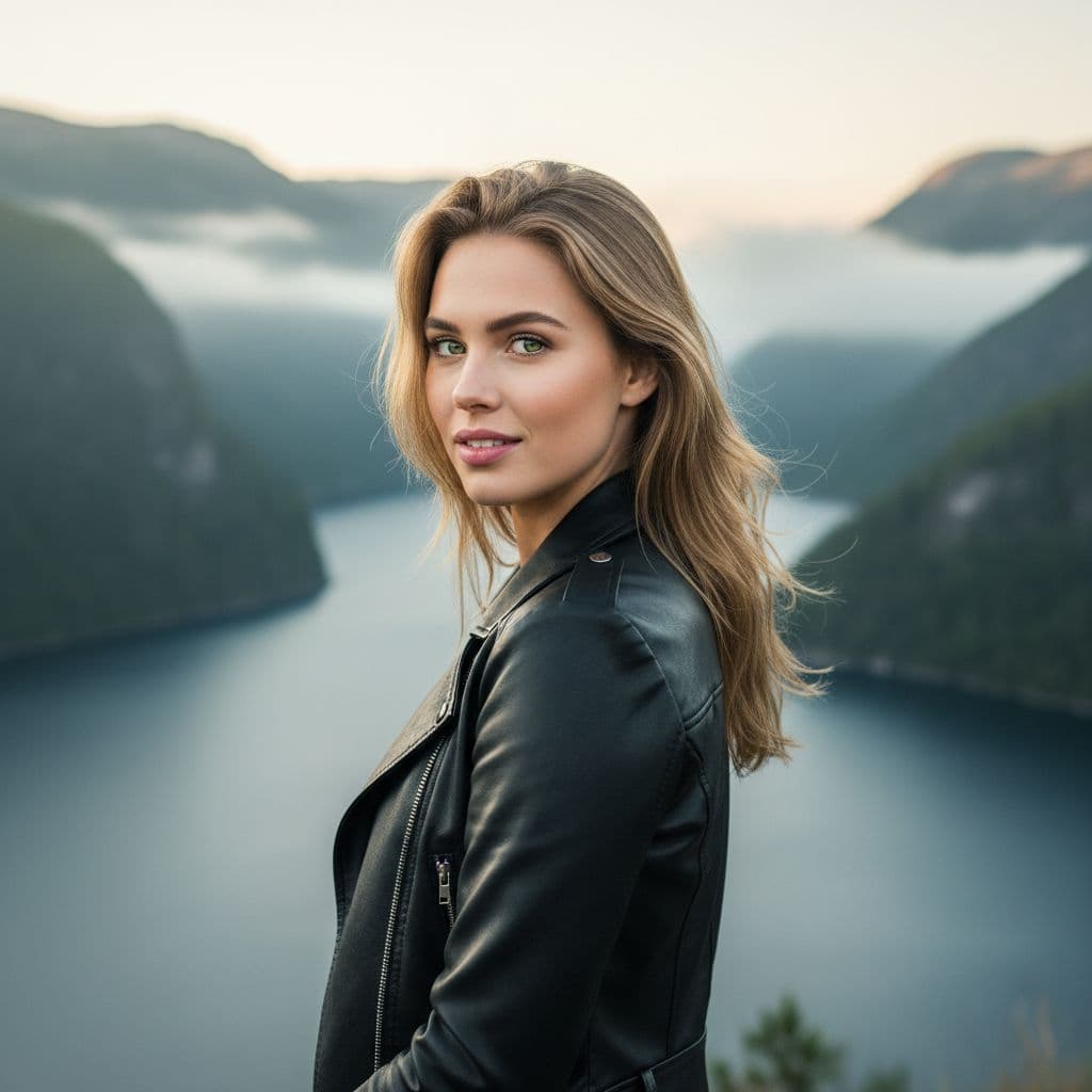 AI generated: "Image is a high resolution full-hight vertical portrait, dramatic cinematic style, golden hour sunr...