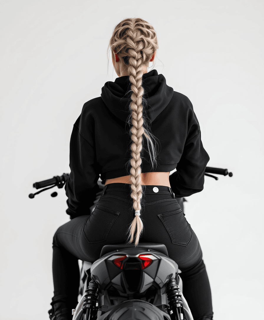 AI generated: A hyper-realistic, Captured with a full-body portrait lens (around 50mm) , ensuring the entire figur...