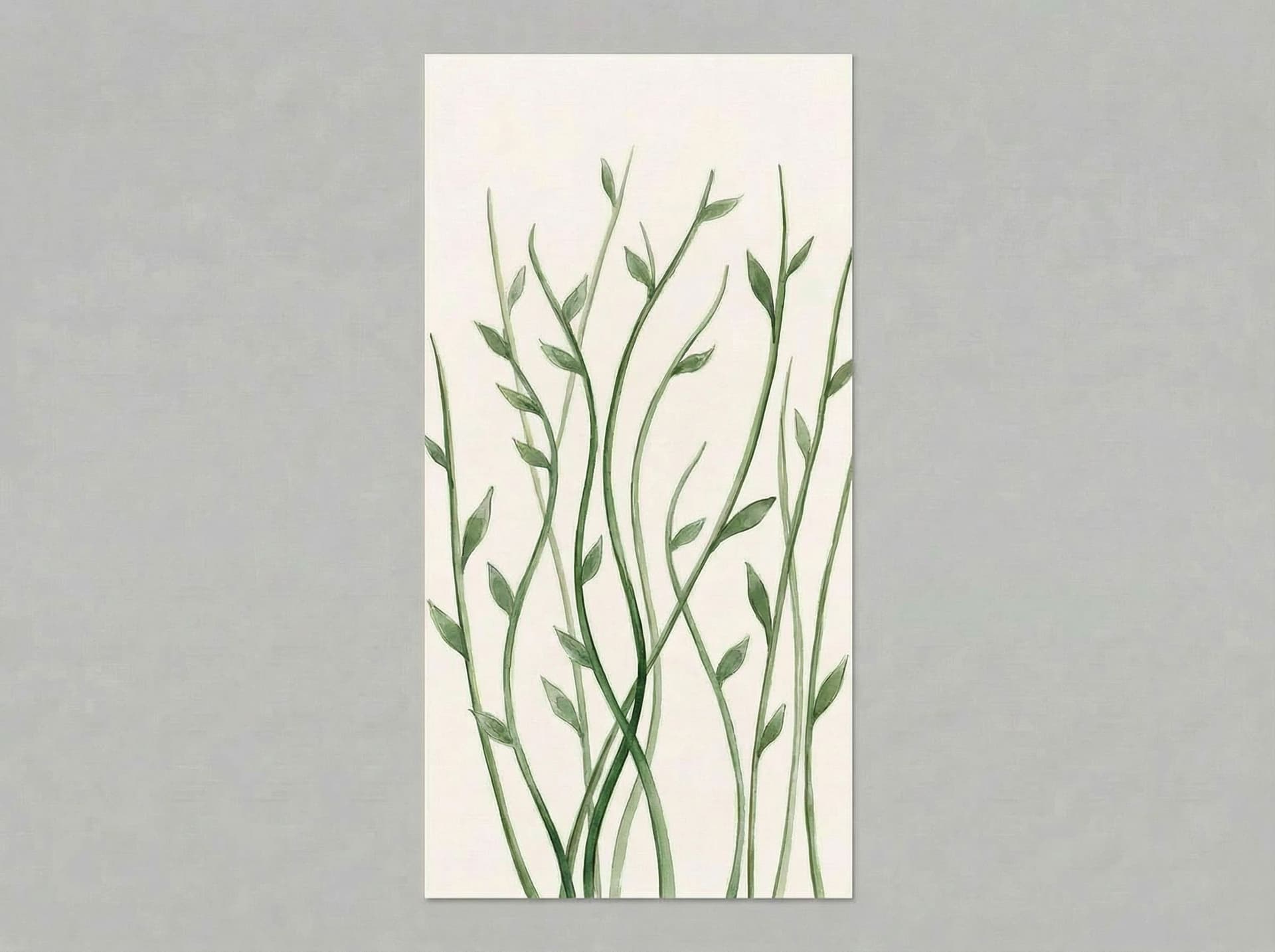 AI generated: A few less stems. Sharper stronger stems.

