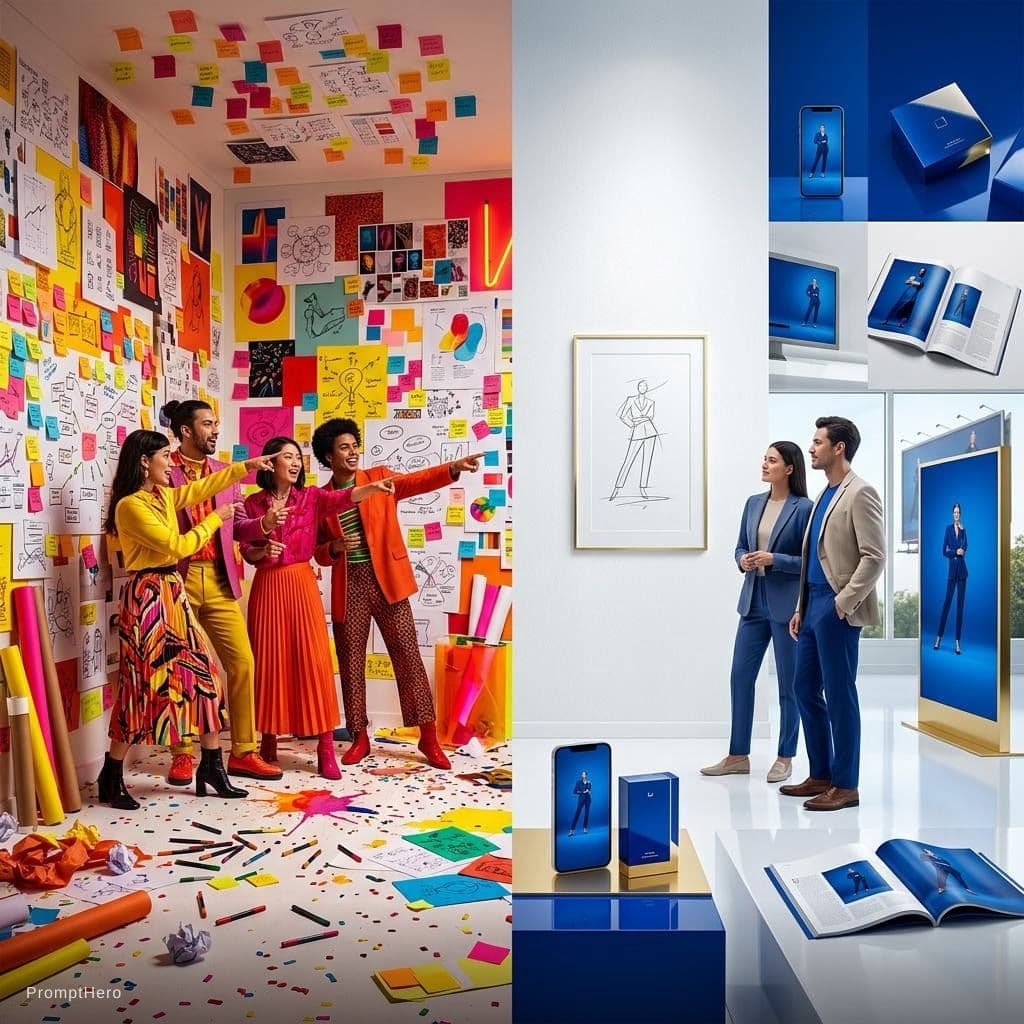 AI generated: Create a hyper-realistic editorial advertising photograph with a bold, theatrical visual language. U...