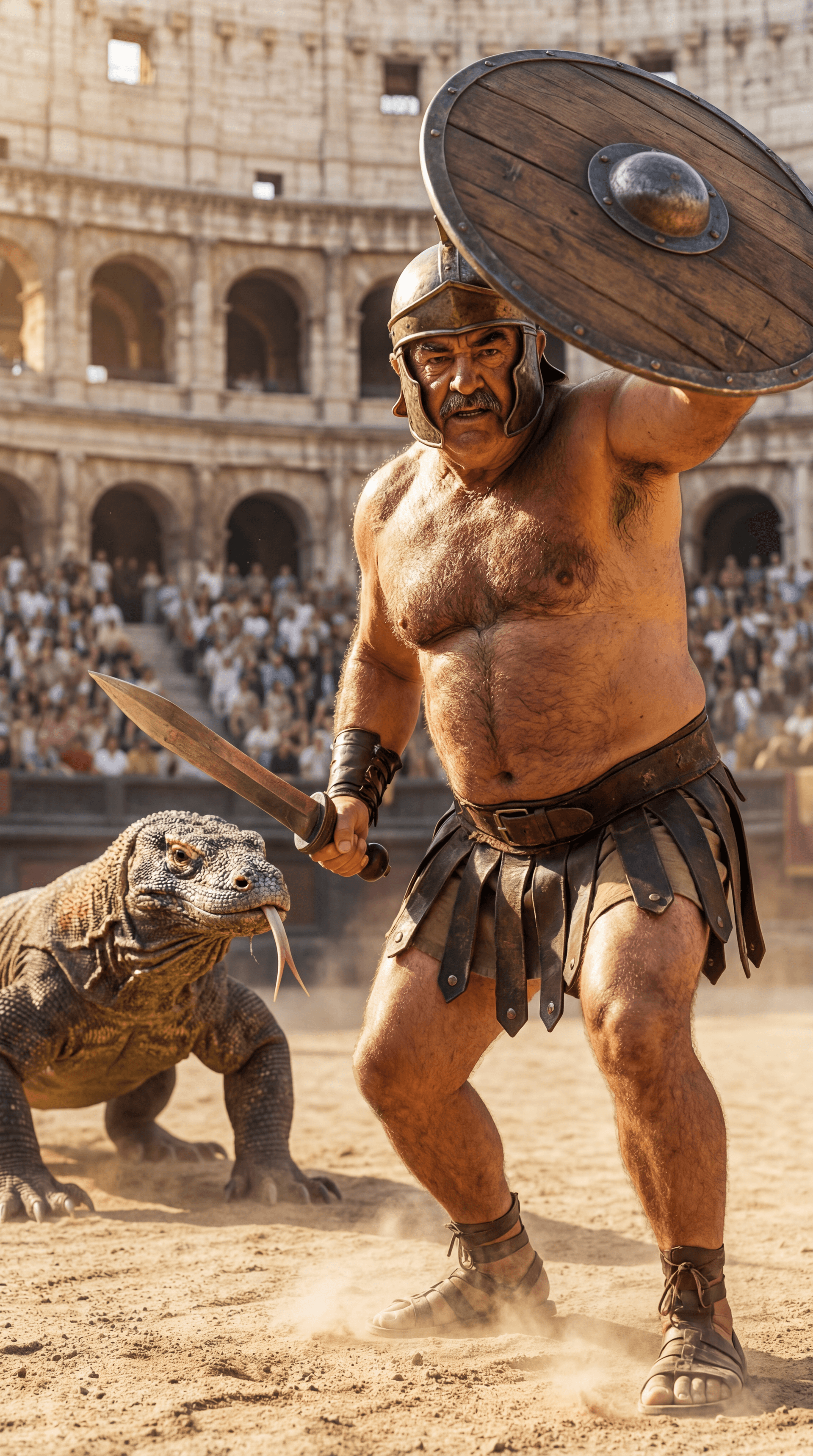 AI generated: ULTRA-REALISTIC CINEMATIC ACTION PHOTOGRAPH (vertical poster 9:16).
Looks like a real professional f...