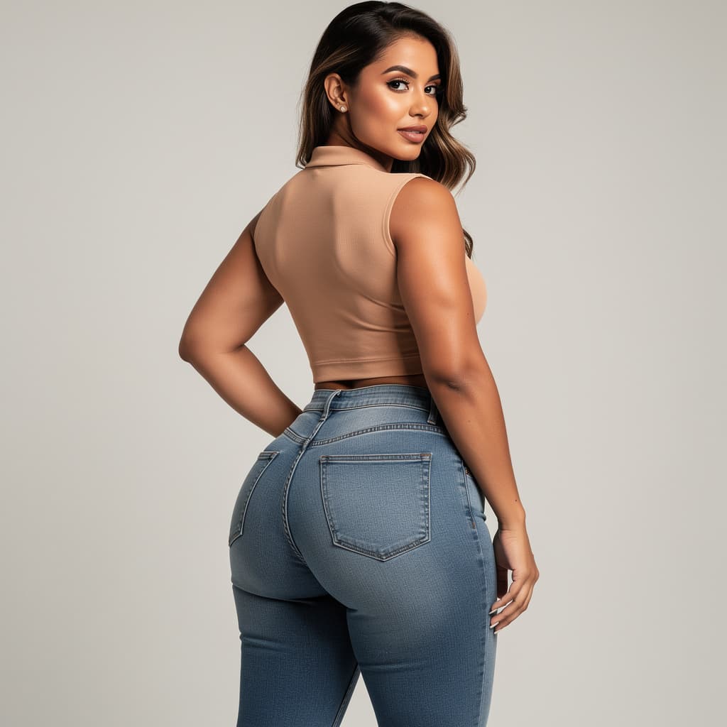 AI generated: MAKE BUTT BIGGER brazilian butt style

