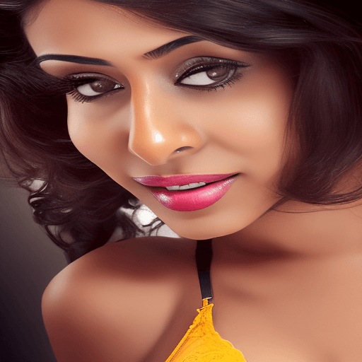 AI generated: indian woman hot curves slim wearing lingerie, face should be perfect, shot from below, hot,
oiled, ...