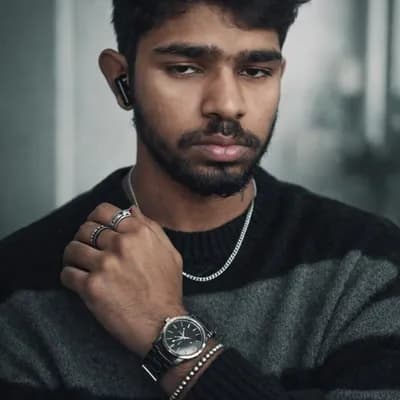 AI generated video: Use the uploaded image as the exact identity reference. Preserve the person's face, hairstyle, beard...