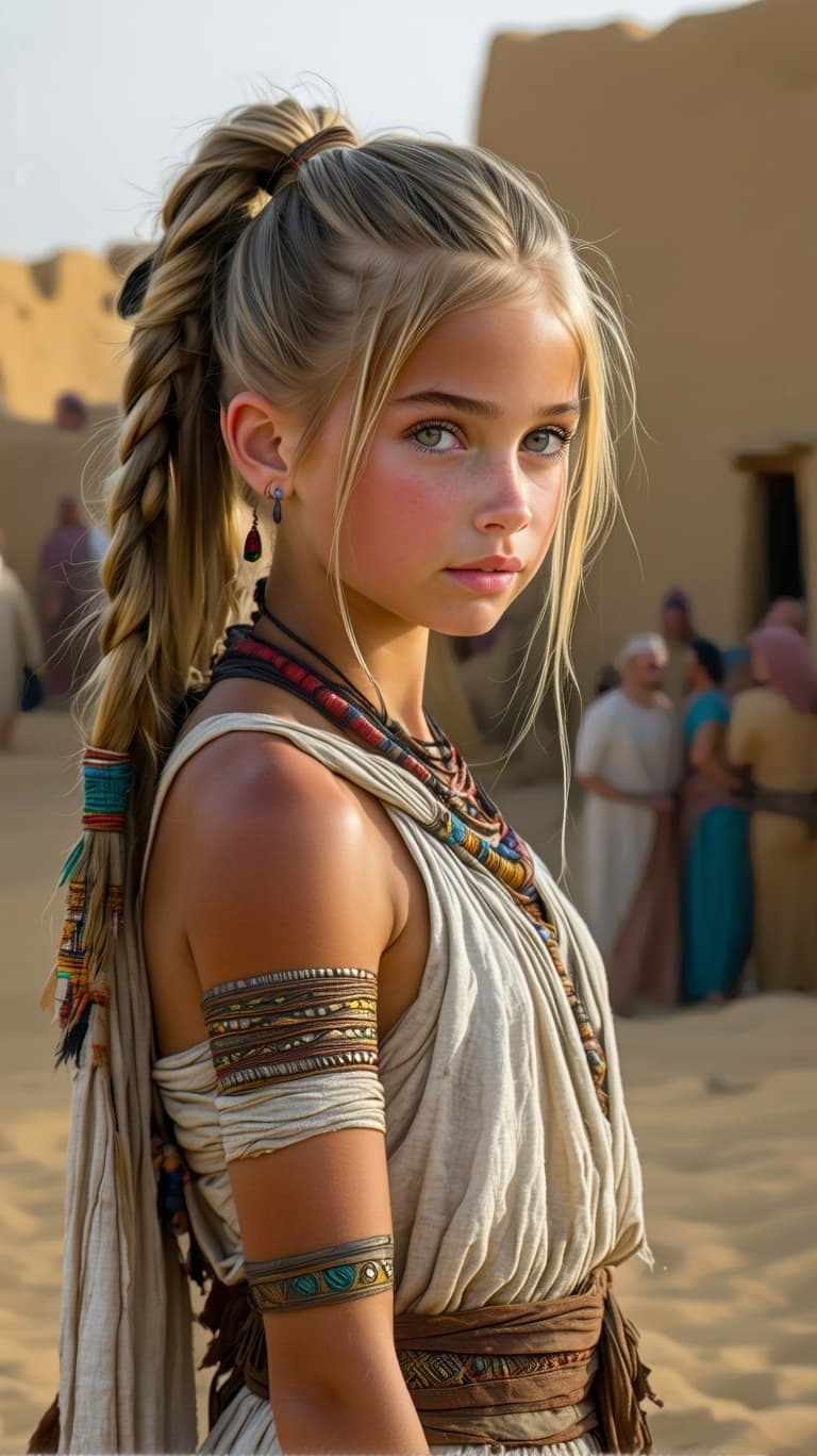 AI generated: professional photo of the most beautiful girl in the world (age 12), (highly detailed), (masterpiece...