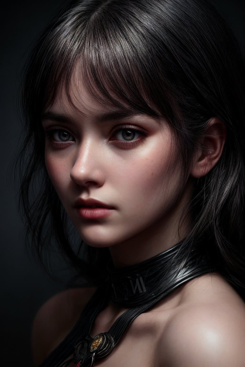 AI generated: Your hopeful eyes saw only me highres highly detailed best quality UHD RTX by Ilya Kuvshinov Tom Bag...