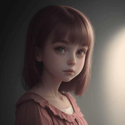 AI generated:  girl 8k