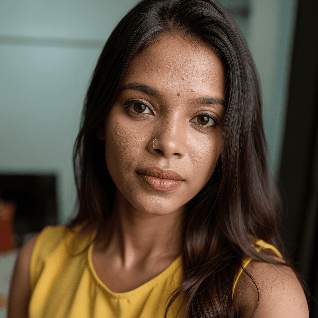 AI generated: Hyper-realistic portrait, preserve exact facial identity and details. Raw photography style, 8k reso...