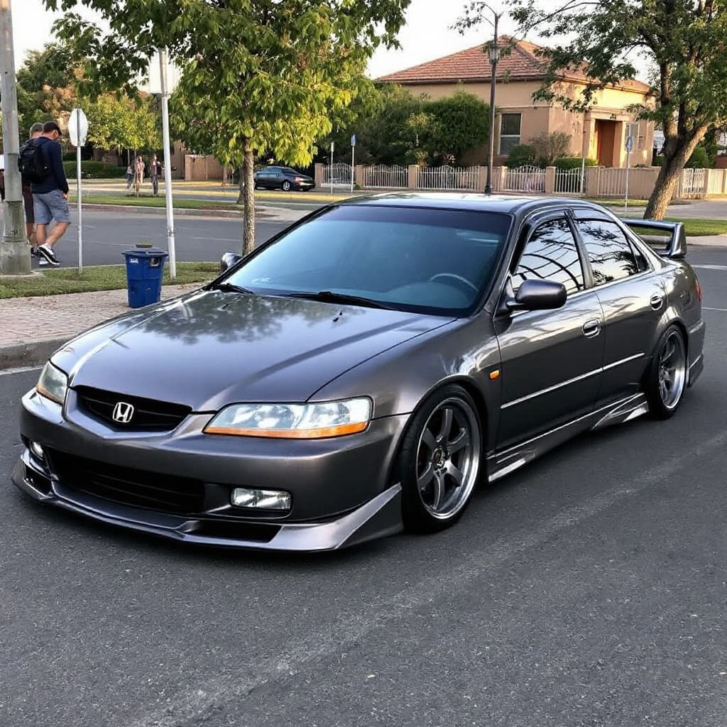 AI generated: Honda Accord 98-2000 sportcar