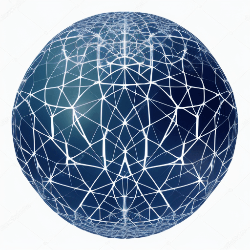 AI generated: christmas ball illustration composed of simple geometric shapes with no light and shadow, laughing, ...