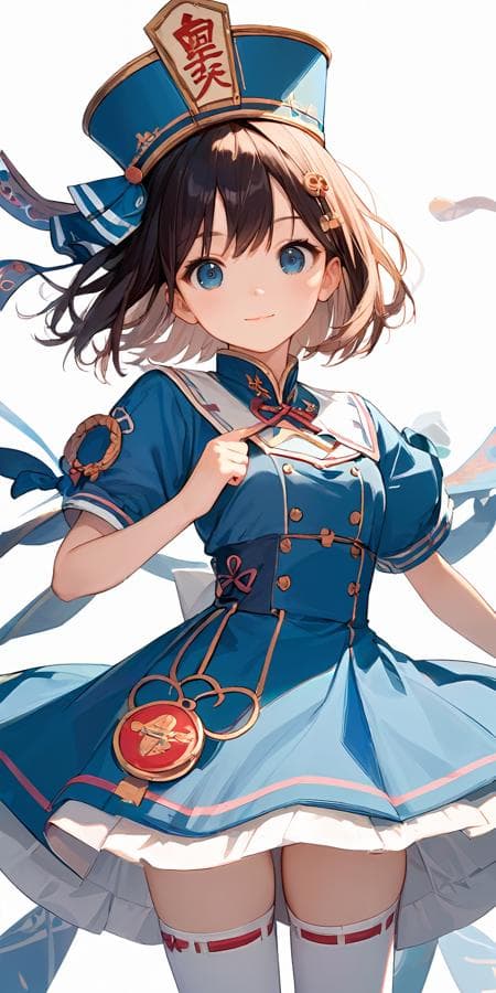 キョンシードレス/jiangshi dress(XL,Pony) - Image 2