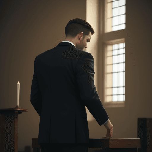 AI generated: Make me a godly man. Who stands with christ in heaven. who stays away from sin.