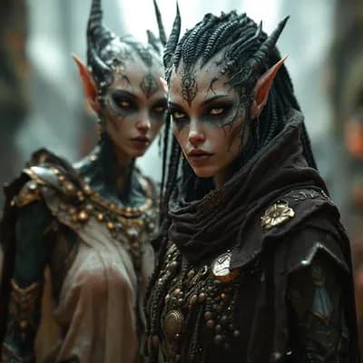 AI generated video: Create a cinematic scene from this image where the character is calmly aware of the viewer. Maintain...
