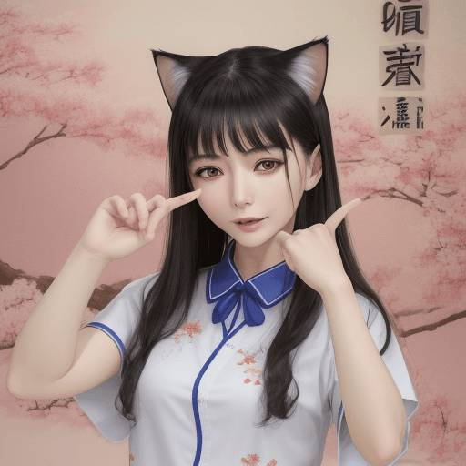 AI generated: 一只猫坐在椅子上,戴着一副墨镜