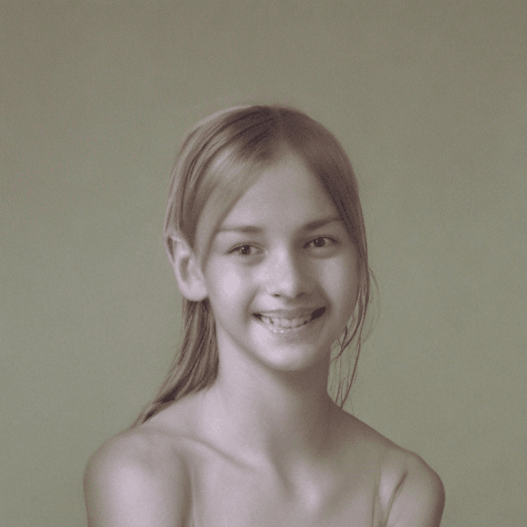 AI generated: girl showering, 14yo
