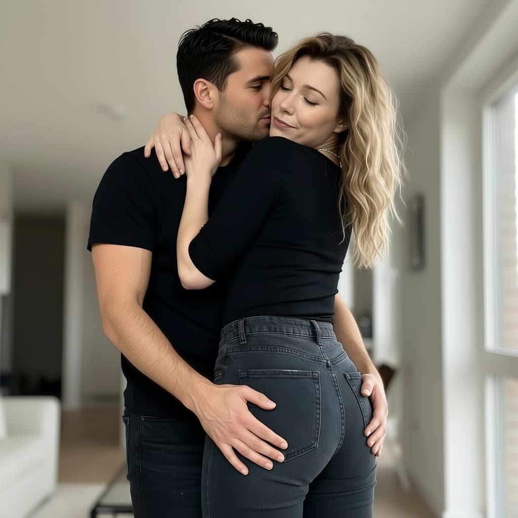 AI generated: anal love with my husband, naughty. view of my ass in action