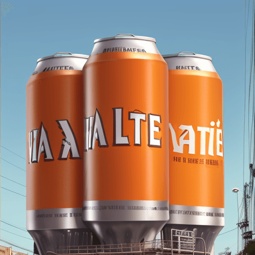AI generated: Please create a billboard style image that is a beer commercial. The brand name on the image should ...