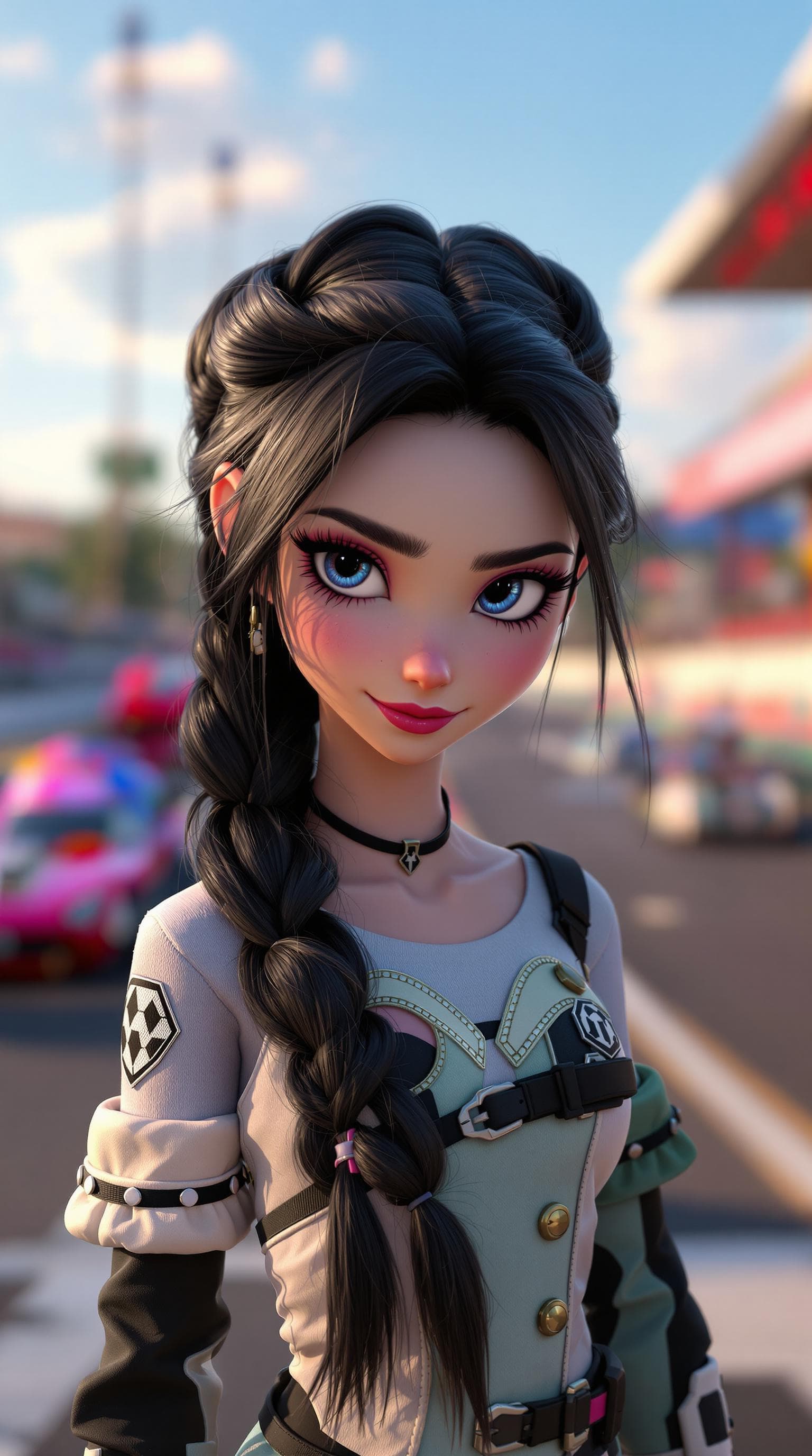 AI generated: djrny-v4 style, score_13, score_28_up, score_37_up, a professional photo of a exceptionally beautifu...