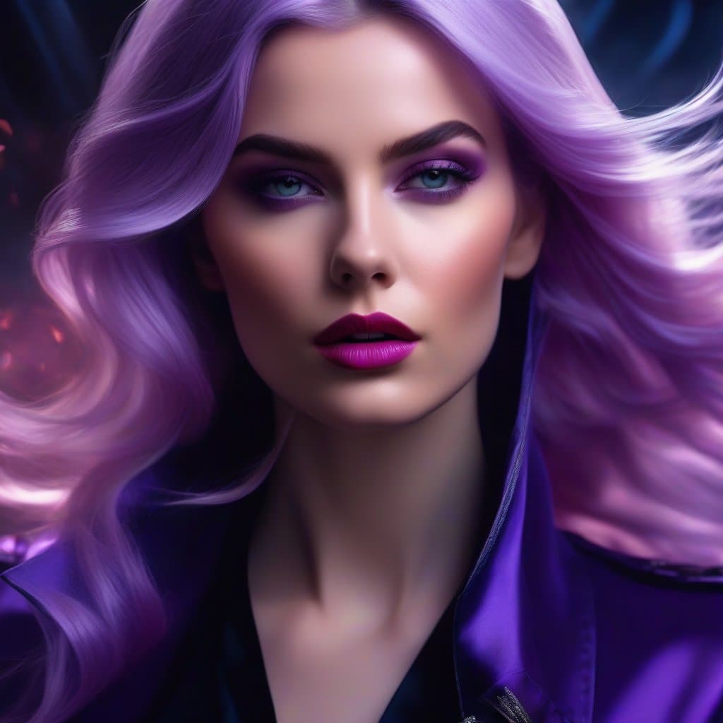 AI generated: portrait of a girl