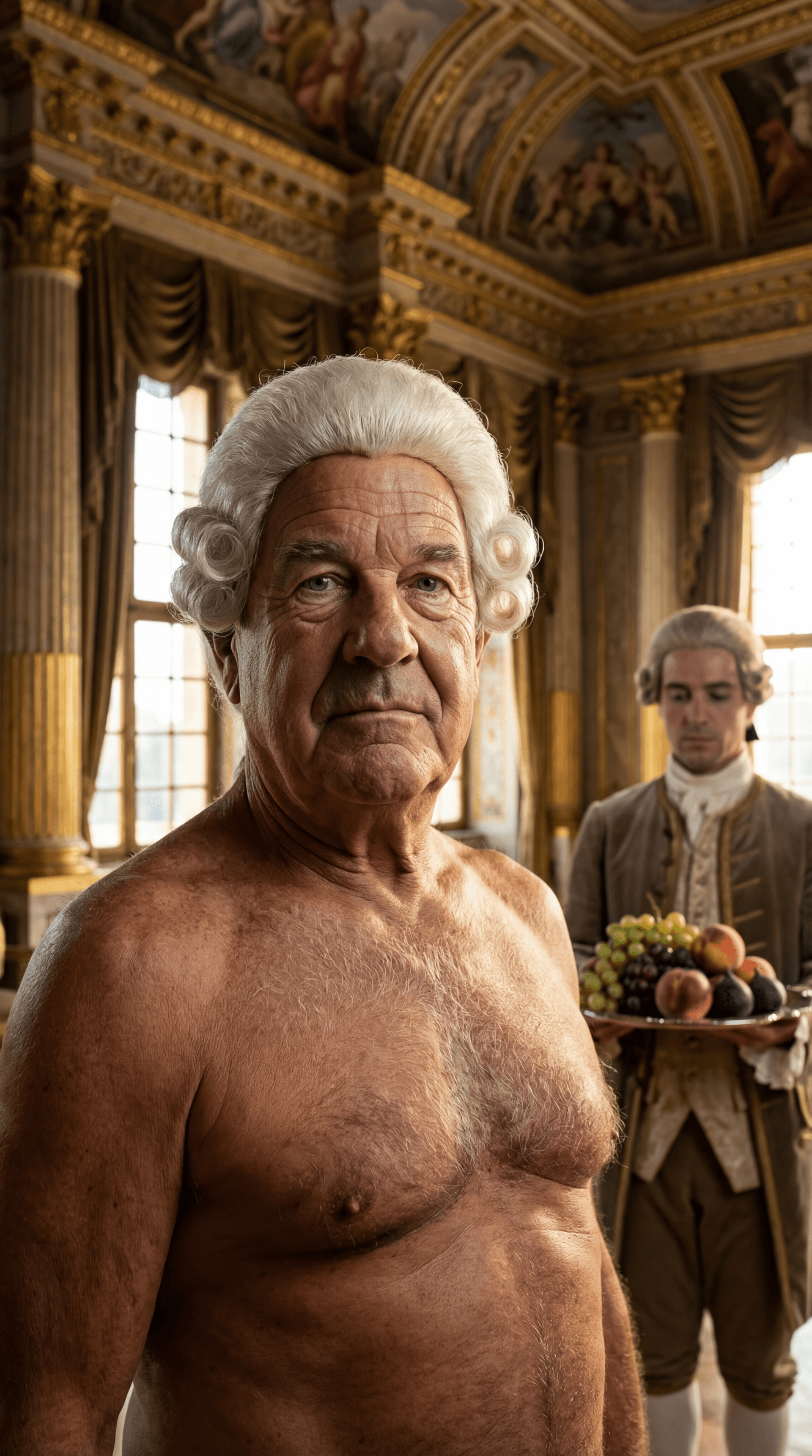 AI generated: ULTRA-REALISTIC CINEMATIC EDITORIAL PORTRAIT (vertical 9:16).
Museum-grade realism, high-end luxury ...