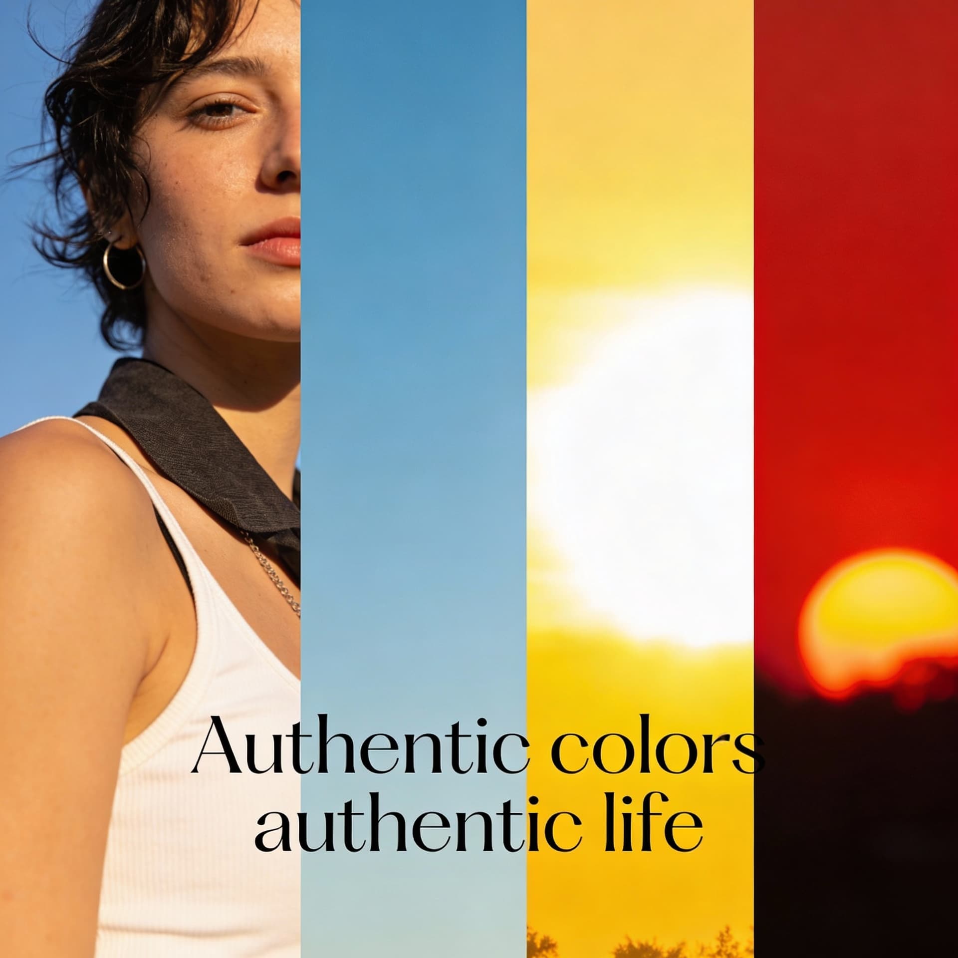 AI generated: Colors come from everyday moments and real feelings.
A calm blue sky a burst of yellow sunshinea dee...