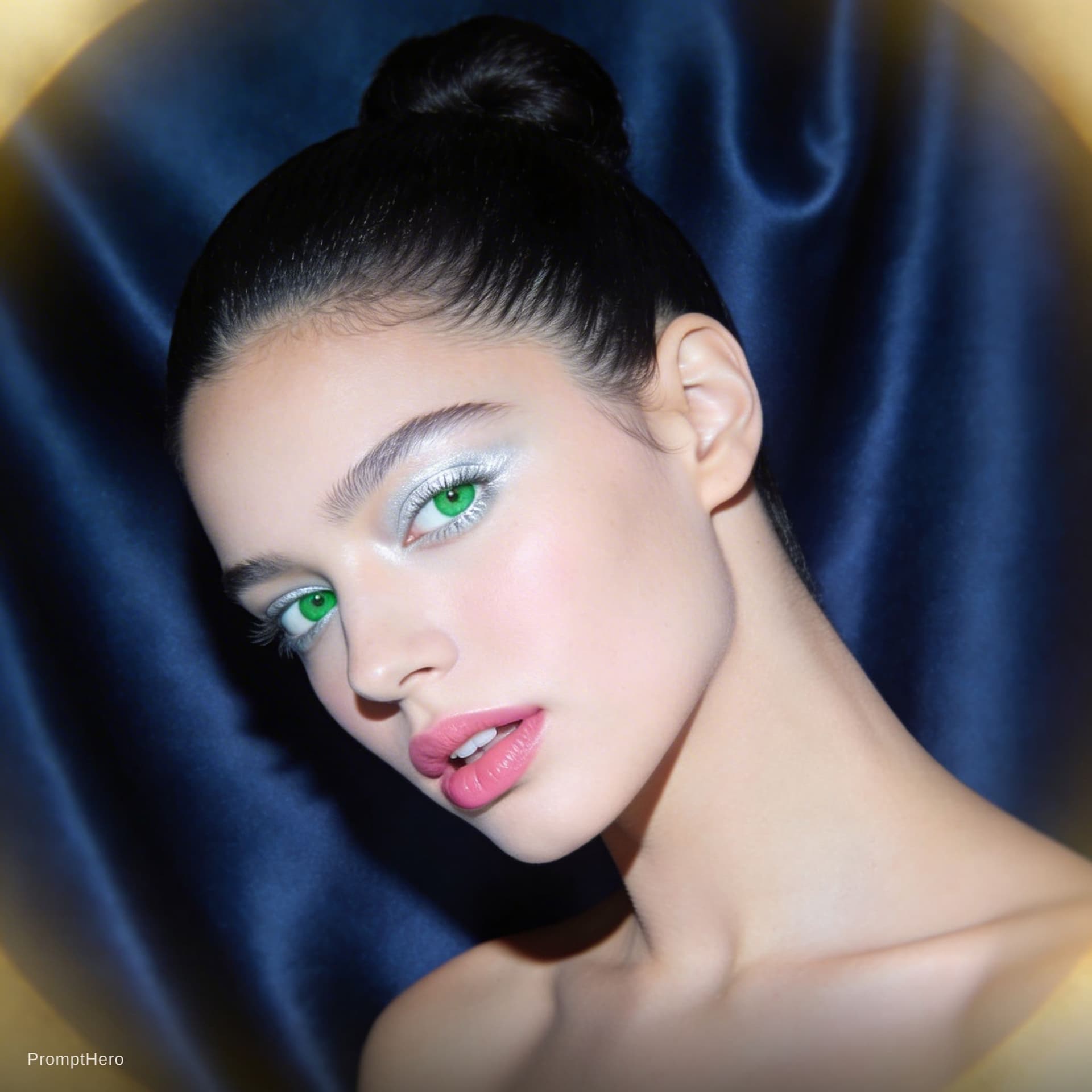 AI generated: "A cinematic style fine art photograph, with gentle, soft light and soft pastel colours, features a ...