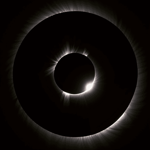 AI generated: Photo of a ultra realistic Total Solar Eclipse.