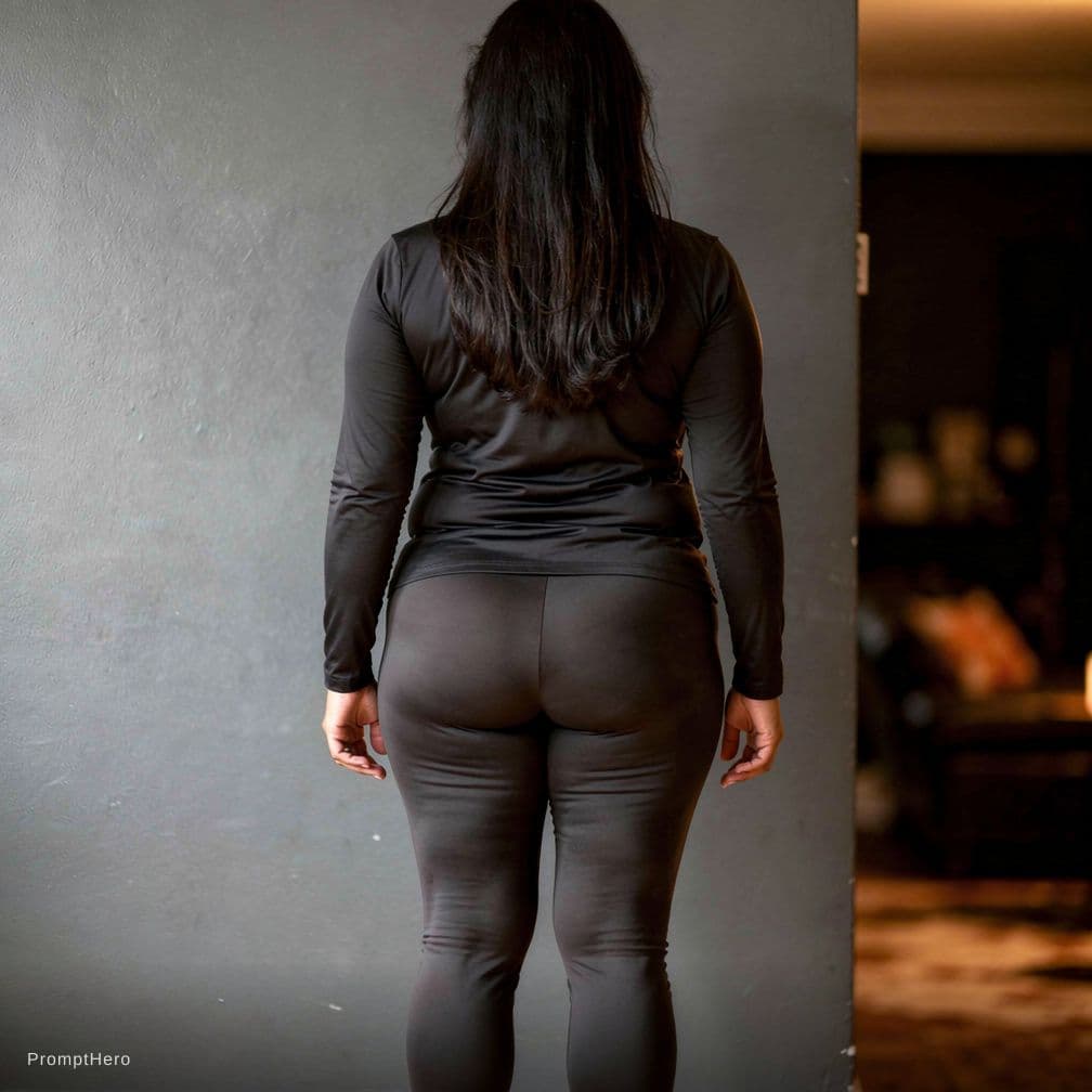 AI generated: Life-like woman in her 40s, pure, nude+, light-olive skin tone, nude+, well defined legs, big thighs...