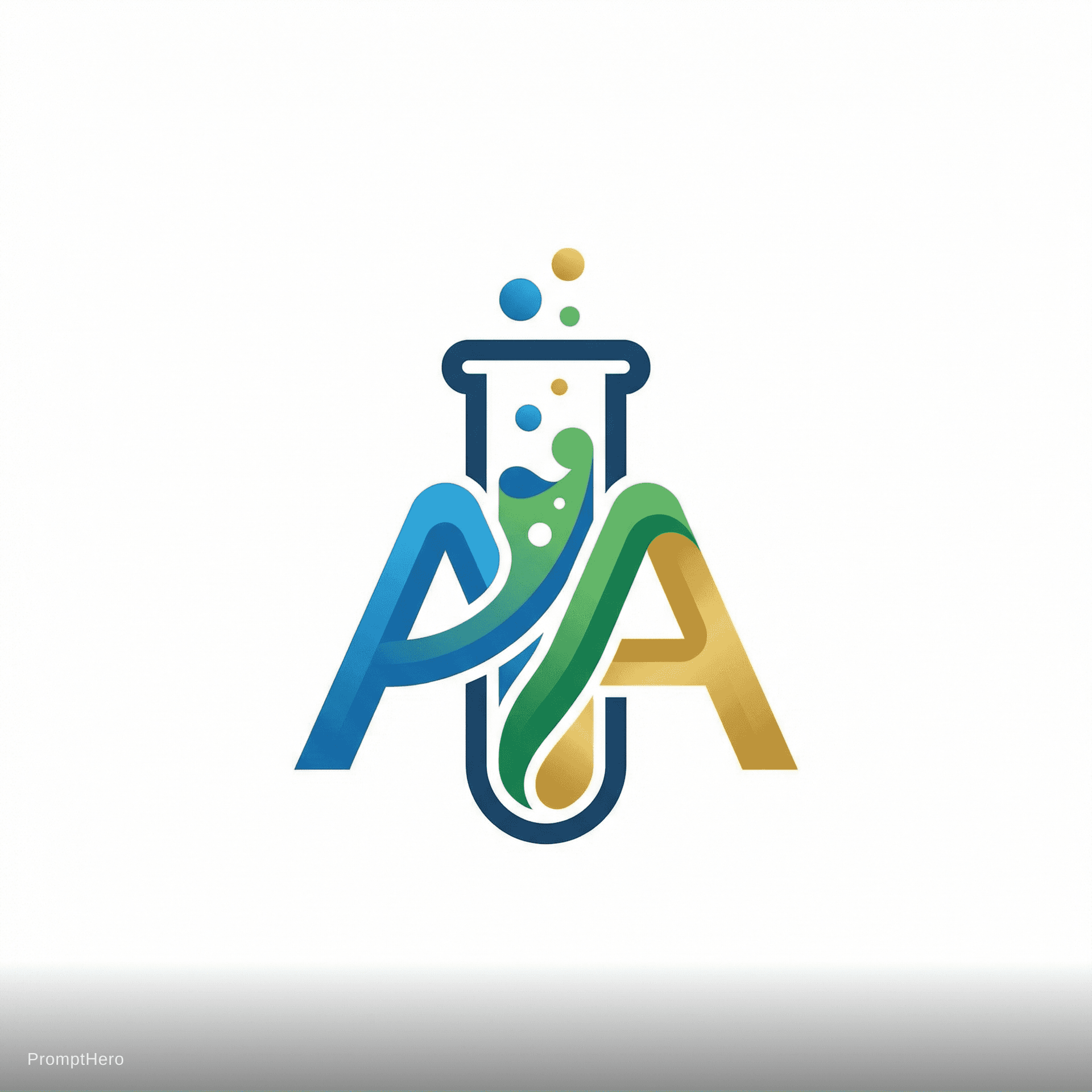 AI generated: chemistry teacher, Ali Atef, test tube chemicals