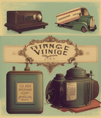AI generated: vintage