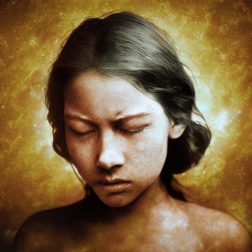 AI generated: I hear Love and I don't hear my thoughts I hear your suns and planets I hear your joys I hear your s...