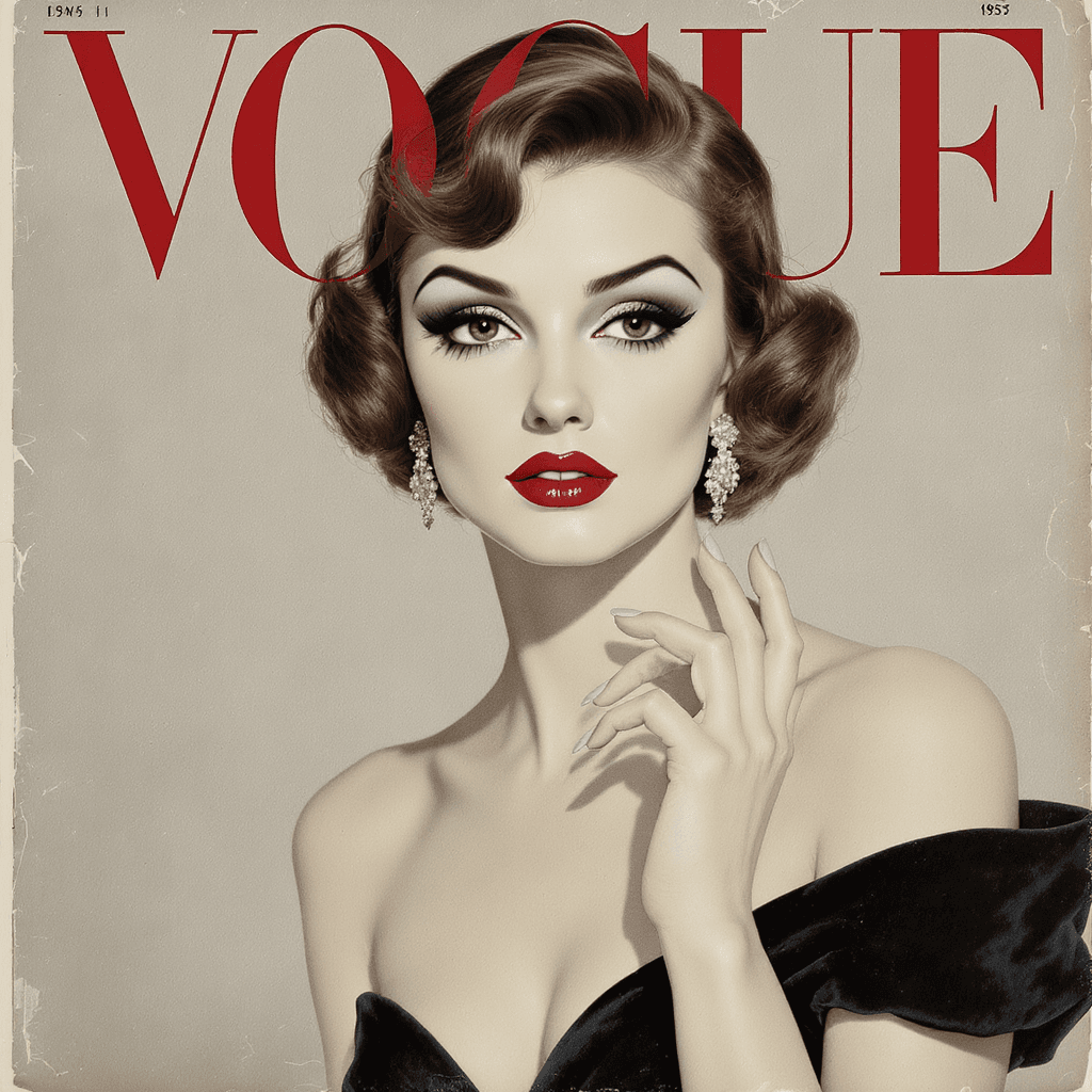 AI generated: high fashion, perfect face, vogue 1935 --no ugly, deformed, noisy, blurry, distorted, out of focus, ...