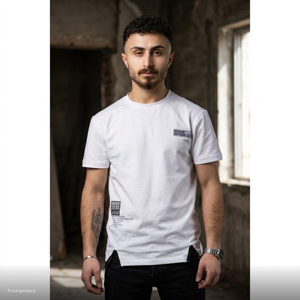 AI generated: fashion editorial photograph, man, shot on a Canon EOS 5D Mark IV --chaos 75 --ar 1:2 --profile rsy6...