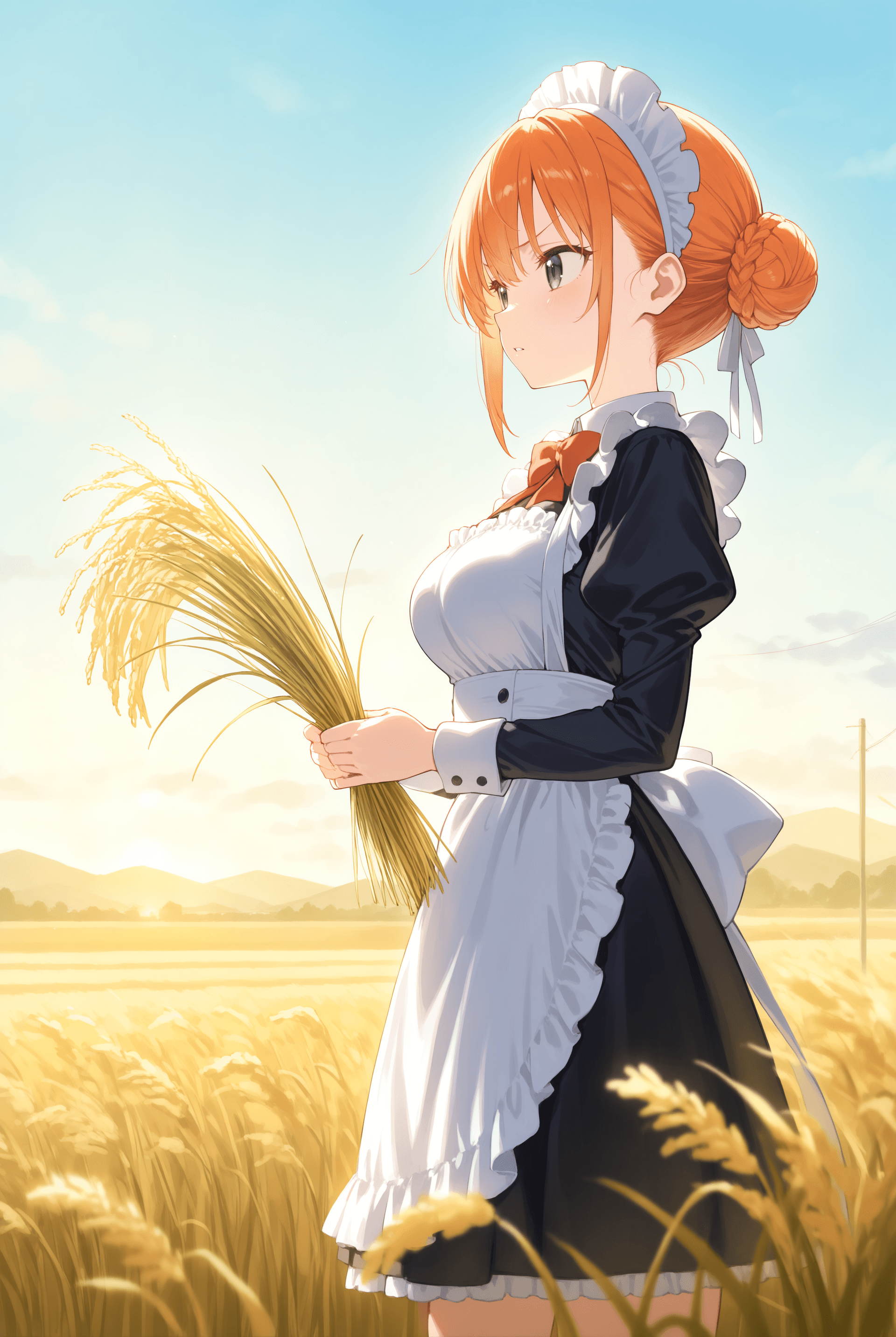 rice (plant) / 稲穂 / 新米 / 収穫