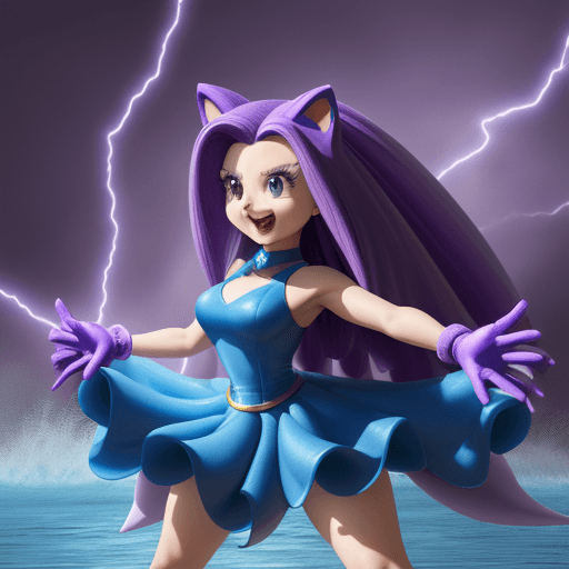 AI generated: a purple hedgehog who wants to help keep everyone safe from people out there who want to hurt people...