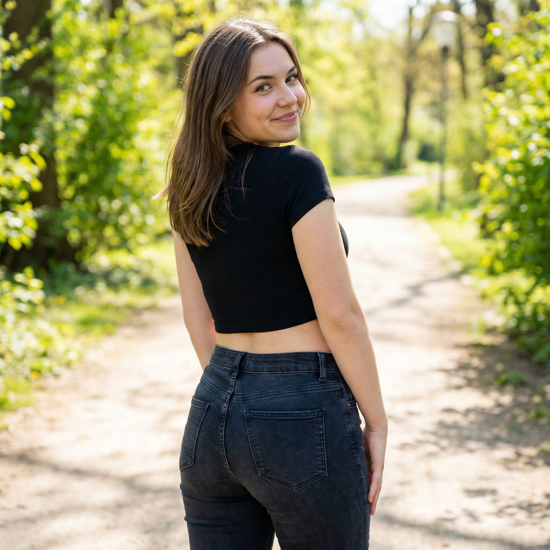 AI generated: sex,1girl,18 years old,showing you her ass,sexy posing