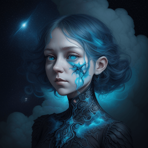 AI generated: photo illustration from a world in the clouds, in the style of tanya shatseva, the stars art group (...