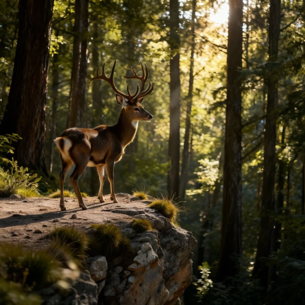 AI generated: dans la foret