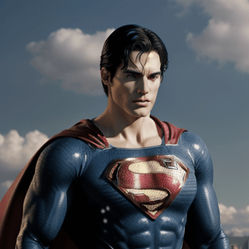 AI generated: superman