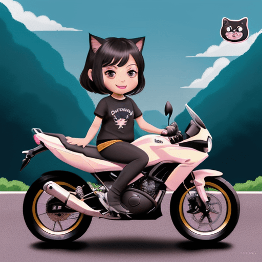 AI generated: cute stickers, stickers, 8K Ultra HD, highly detailed, style cartoon, Detailed illustration of a cut...