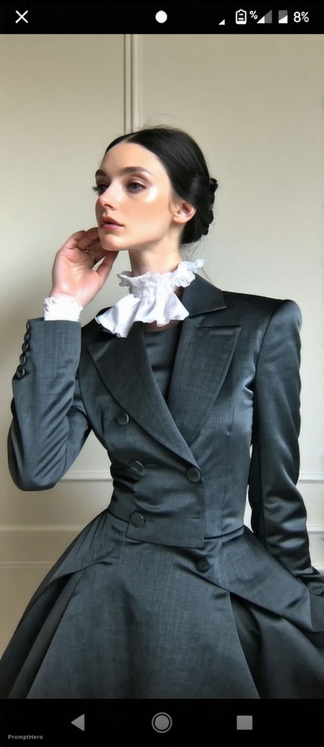 AI generated: show deep cleavage with heavy bust. Ise the image shared. DONT CHANGE ANYTHIN ELSE.