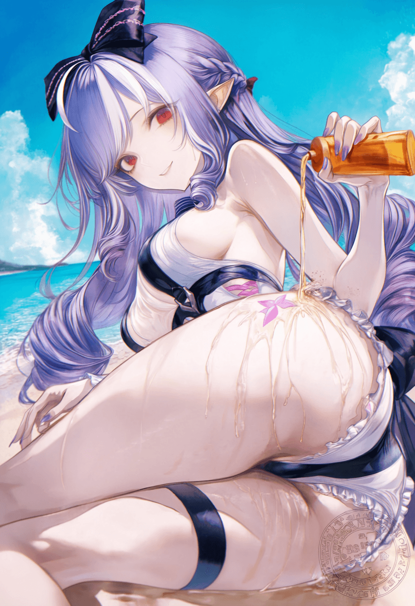 vivian banshee (iris of the shore) || 薇薇安(泳装) 绝区零 | Ansl Ai