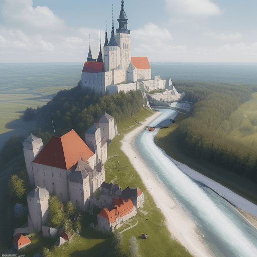 AI generated: Stwórz realistyczne zdjęcie dziewczynki, ubraną sukienkę. Dziewczynka trzyma pluszowego misia. W tle...