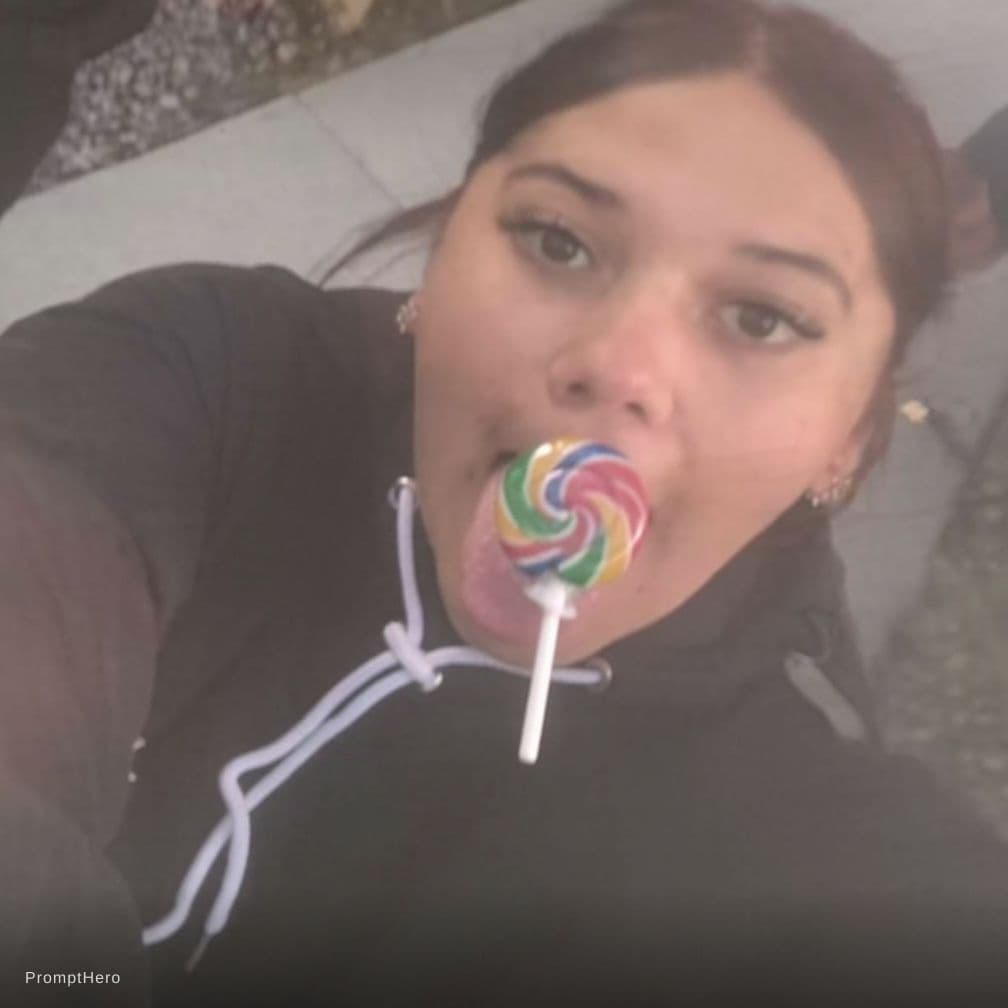 AI generated: spit on tounge