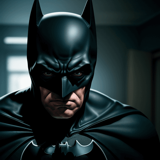 AI generated: Batman is taken by orderlies to a mental hospital, 4k, ultra hd 