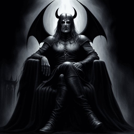 AI generated: the lord of darkness