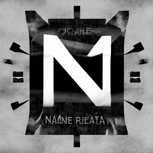 AI generated: create a modern art page logo with Word Art Muse, high resolution logo, dark tone color theme, with ...